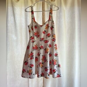 City Triangles Pink V-Neck Sleeveless Sundress